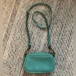 Madewell The Leather Carabiner Mini
Crossbody Bag turquoise boho